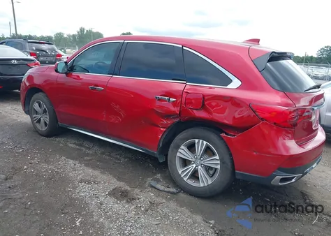 2020 Acura Mdx из США, поврежденный, VIN 5J8YD3H30LL001886